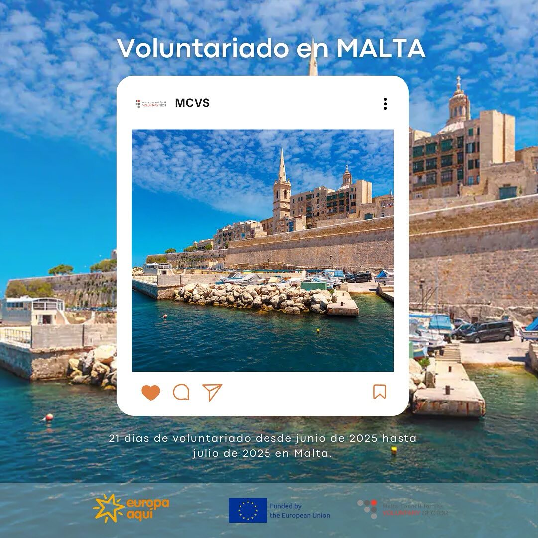 Proyecto de Voluntariado “ILIVE!” en Malta. Únete!