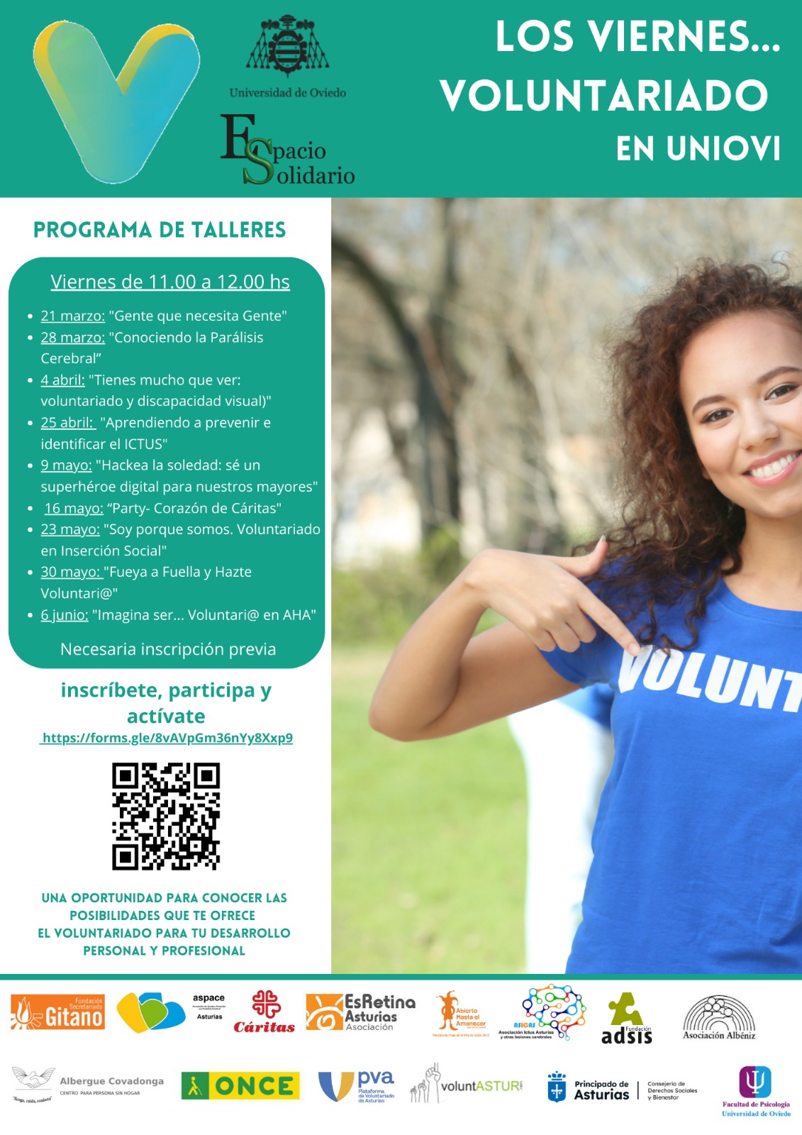  Los viernes... Voluntariado en UniOvi