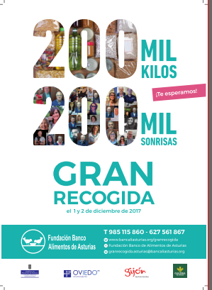 GRAN RECOGIDA 2017 FUNDACIÓN BANCO DE ALIMENTOS DE ASTURIAS