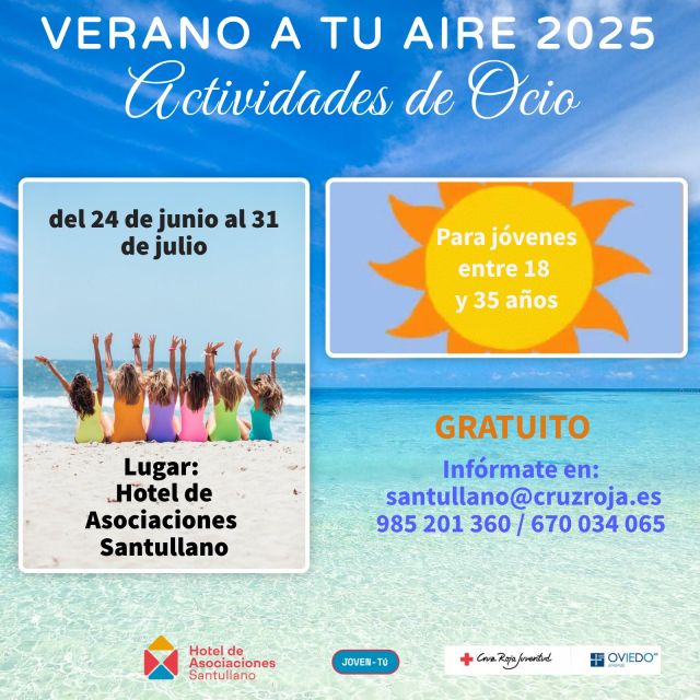 VERANO A TU AIRE 2025. ACTIVIDADE DE OCIO