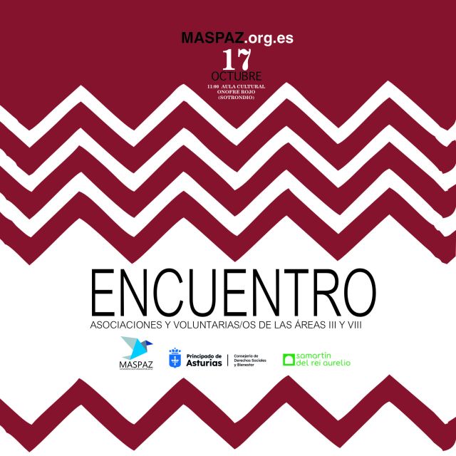 Encuentro de Asociaciones y Voluntariado Áreas III y VIII de Asturias! 
