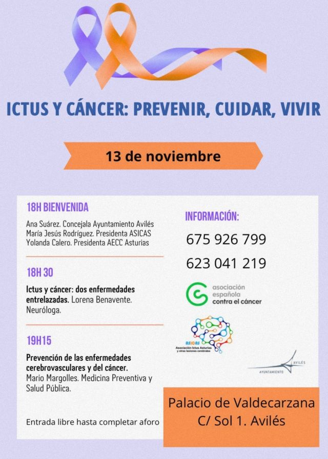 Ictus y cáncer: prevenir, curar, vivir