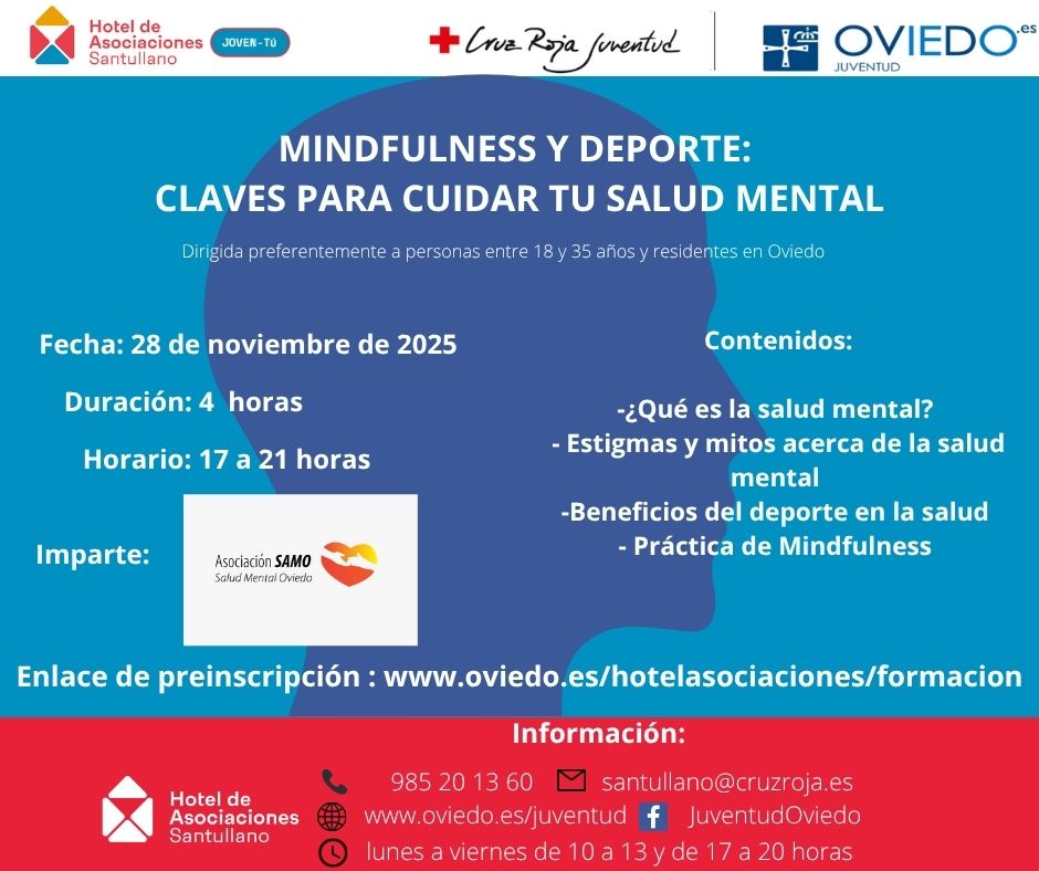 MINDFULNESS Y DEPORTE: CLAVES PARA CUIDAR TU SALUD MENTAL (FORMACION CONTINUA SANTULLANO)