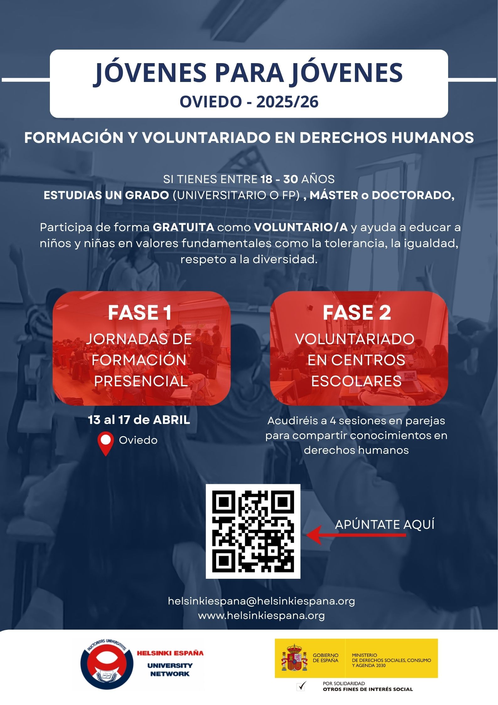 Jóvenes para Jóvenes: 26 Edición