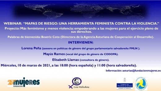 WEBINAR : "Mapas de Riesgo: Una herramienta feminista contra la violencia."