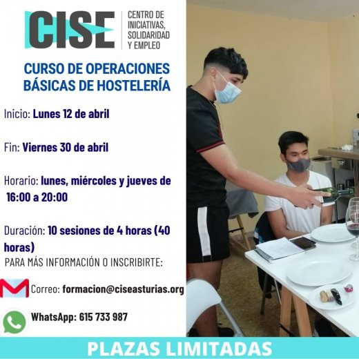 CURSO DE OPERACIONES BÁSICAS DE HOSTELERIA