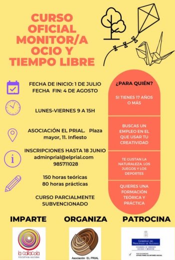 Curso Monitor/a Ocio y Tiempo Libre