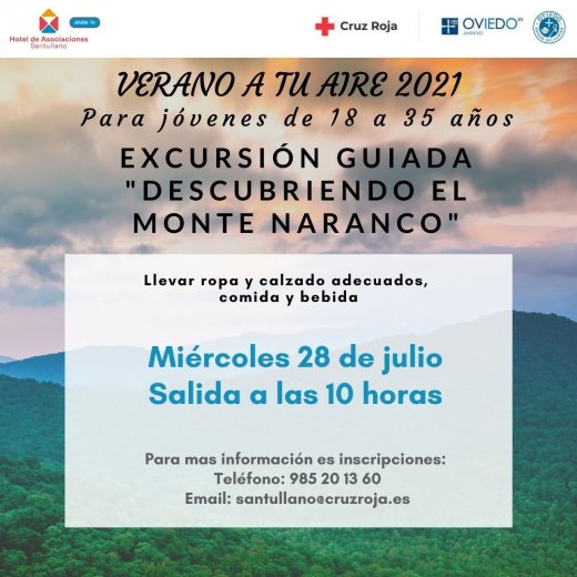 EXCURSION GUIADA "DESCUBRIENDO EL MONTE NARANCO"