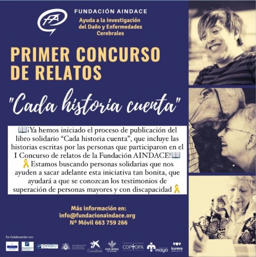 Libro solidario de relatos "Cada historia cuenta"