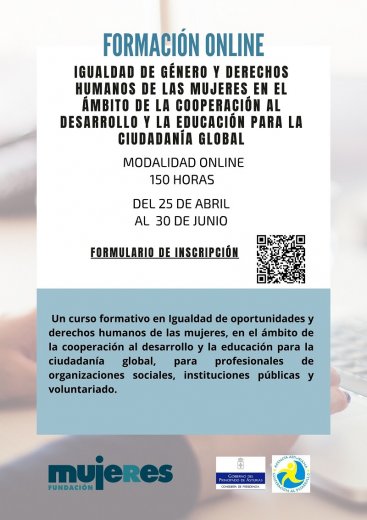 “Igualdad de género y derechos humanos de las mujeres en el ámbitode la cooperación al desarrollo y la educación para la ciudadanía global”