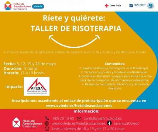 TALLER DE RISOTERAPIA
