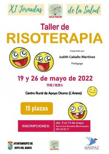 TALLER DE RISOTERAPIA - XI JORNADAS DE LA SALUD BAJO NALÓN