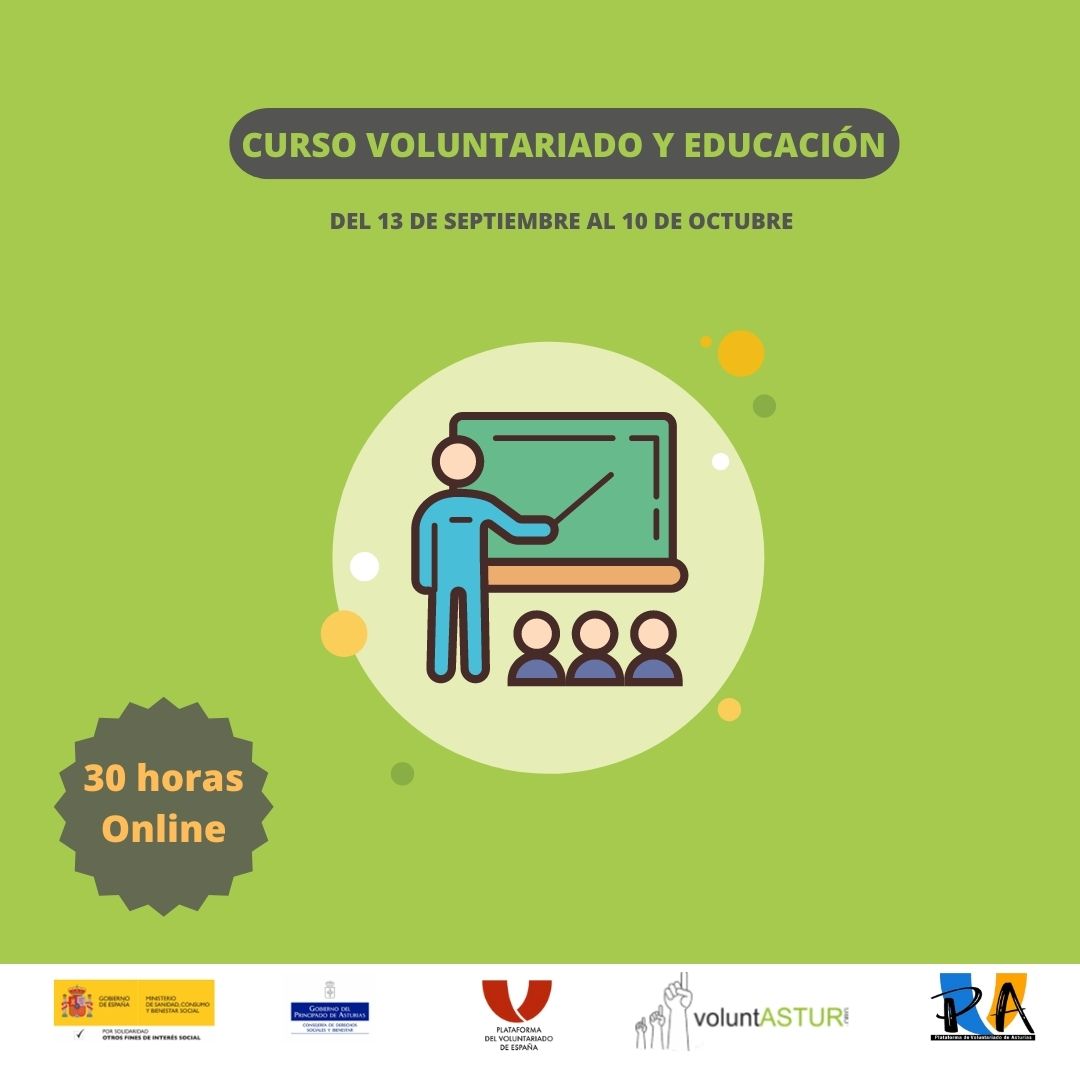 Curso Voluntariado y Educación