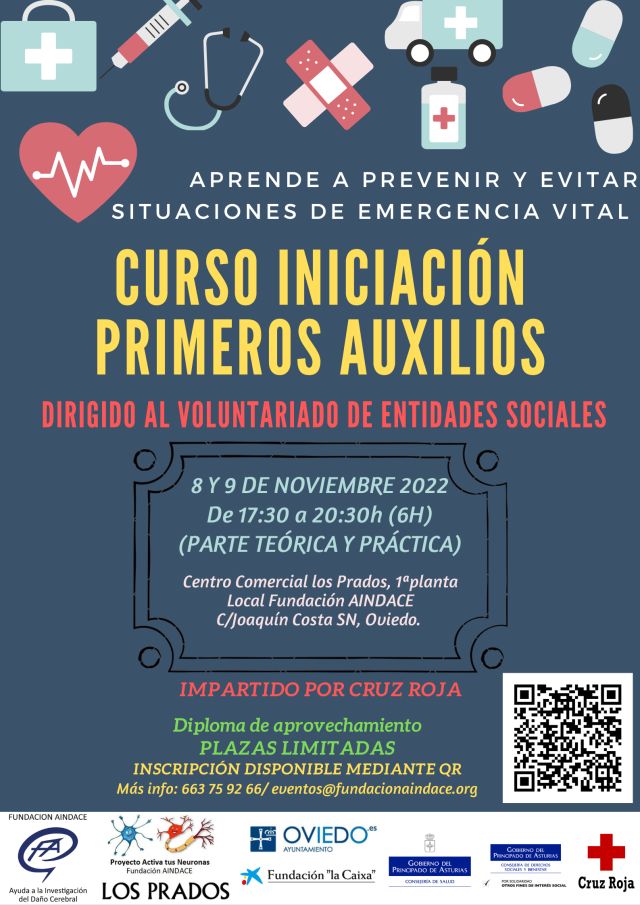 CURSO PRIMEROS AUXILIOS Y VOLUNTARIADO