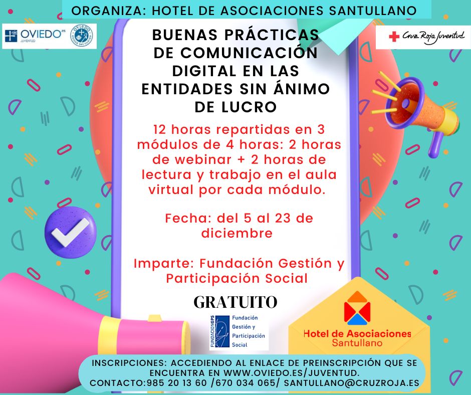 BUENAS PRÁCTICAS DE COMUNICACIÓN DIGITAL EN LAS ENTIDADES SIN ÁNIMO DE LUCRO 