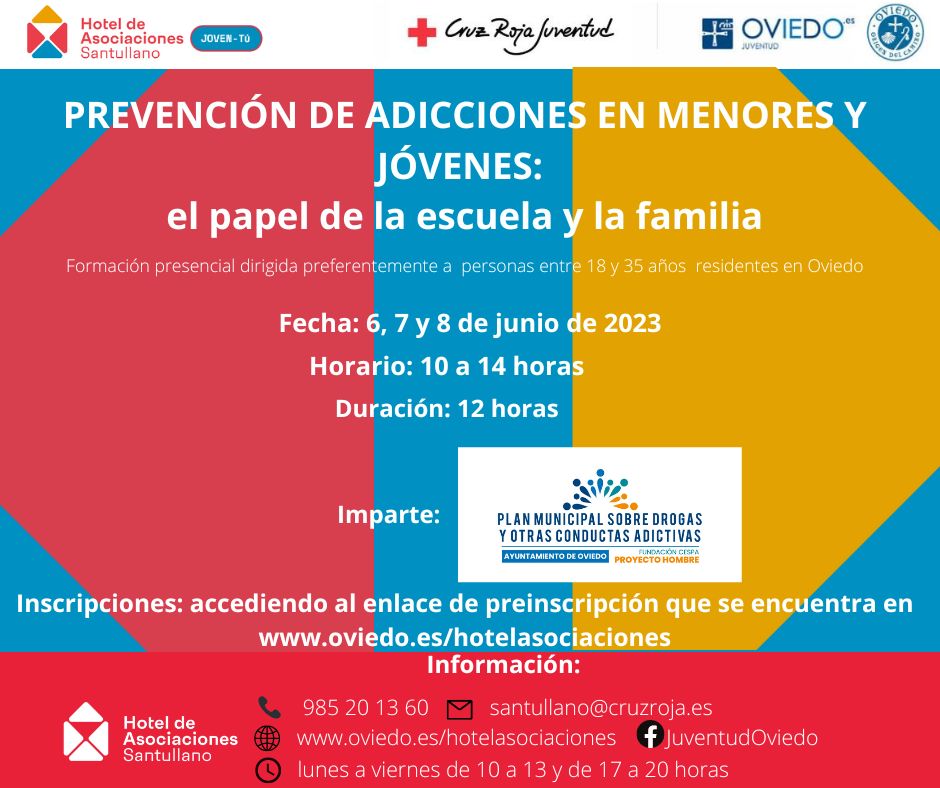 PREVENCIÓN DE ADICCIONES EN MENORES Y JÓVENES:  el papel de la escuela y la familia