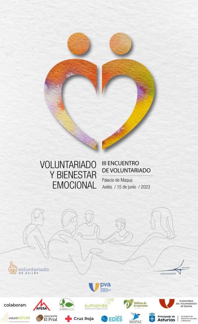 III Encuentro de voluntariado de Avilés: “Voluntariado y bienestar emocional”