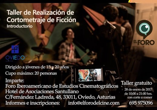 TALLER DE REALIZACION DE CORTOMETRAJE DE FICCIÓN