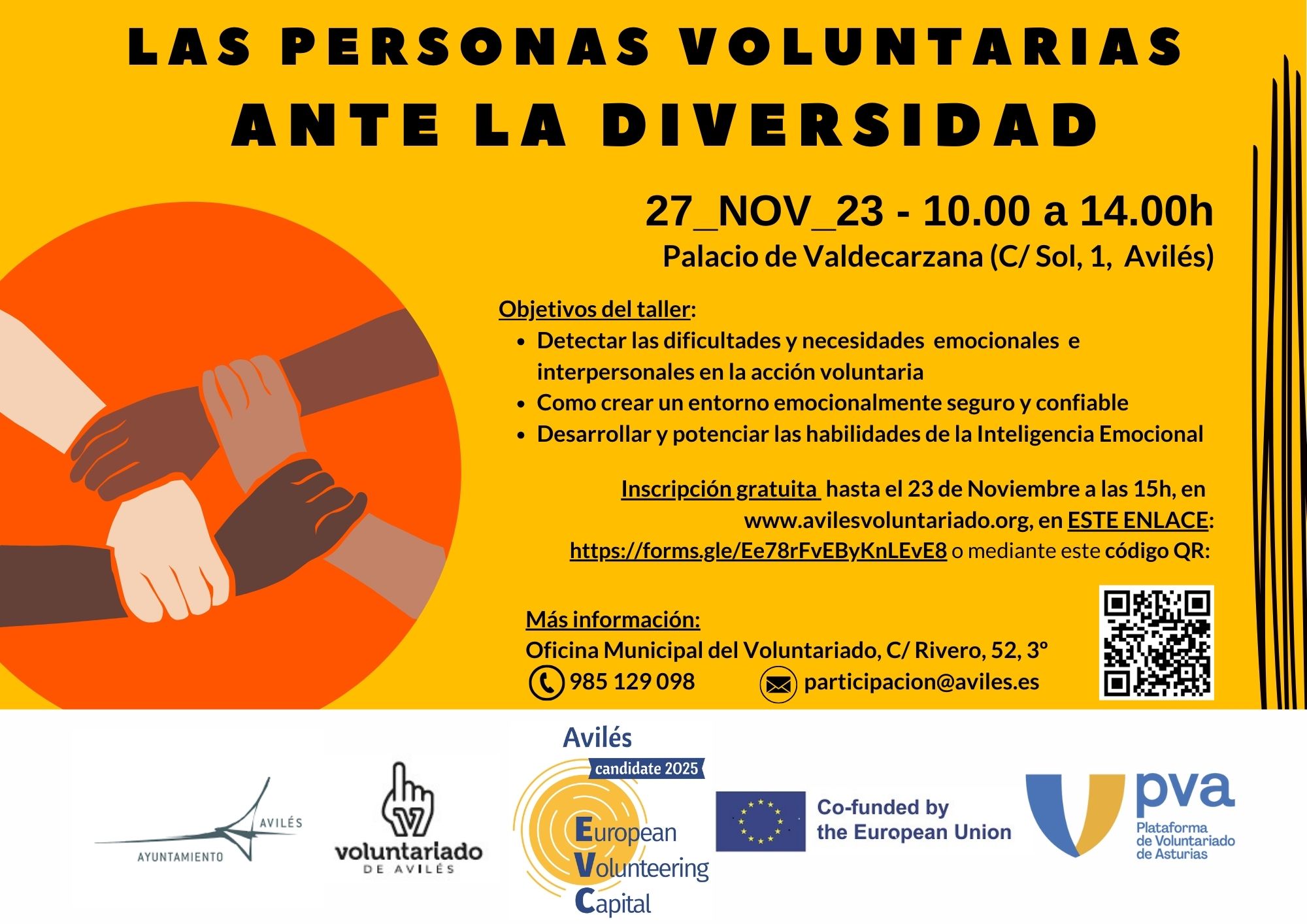 Curso “Las personas voluntarias ante la diversidad”