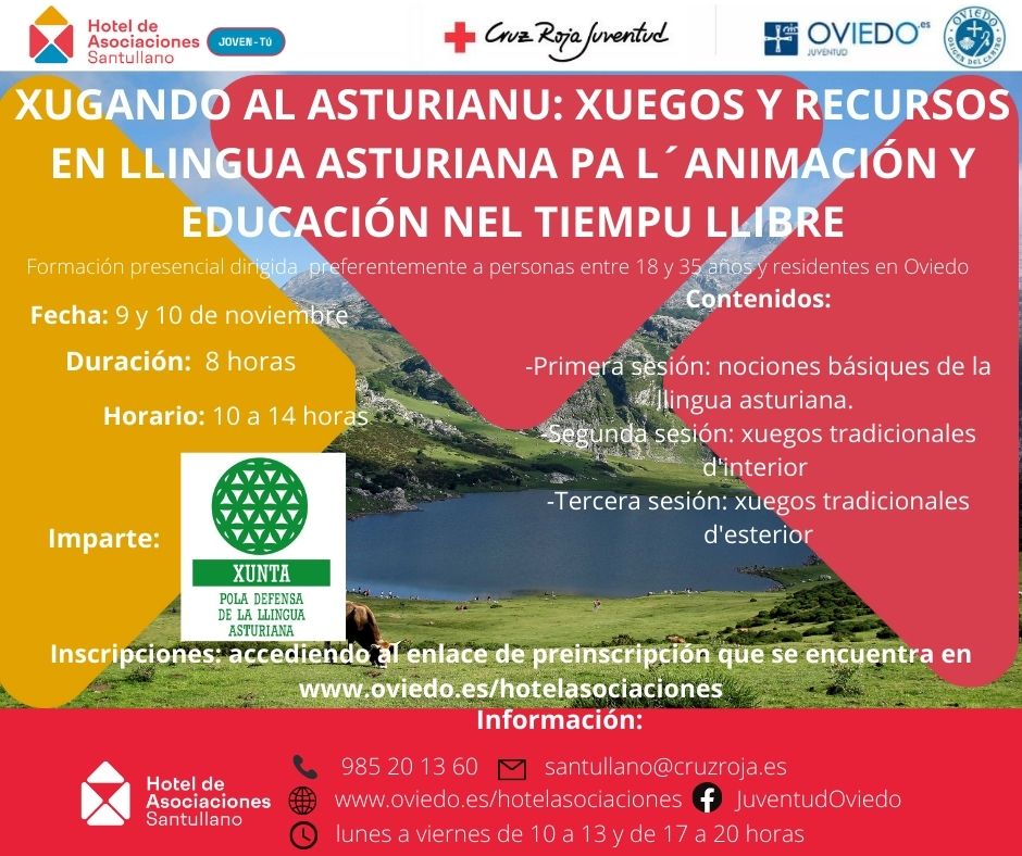 XUGANDO AL ASTURIANU:  XUEGOS Y RECURSOS EN LLINGUA ASTURIANA PA L’ANIMACIÓN Y EDUCACIÓN NEL TIEMPU LLIBRE.