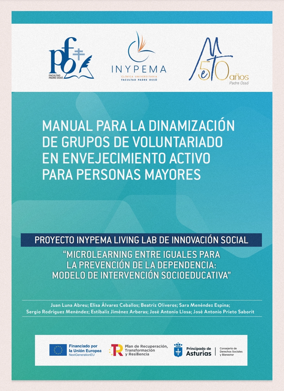 Manual para la dinamización de grupos  de voluntariado en envejecimiento  activo para personas mayores