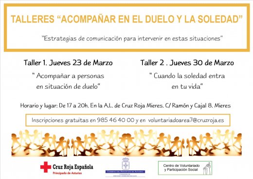 Curso "Acompañar en el duelo y Soledad; Estrategias de comunicación para intervenir en estas situaciones"