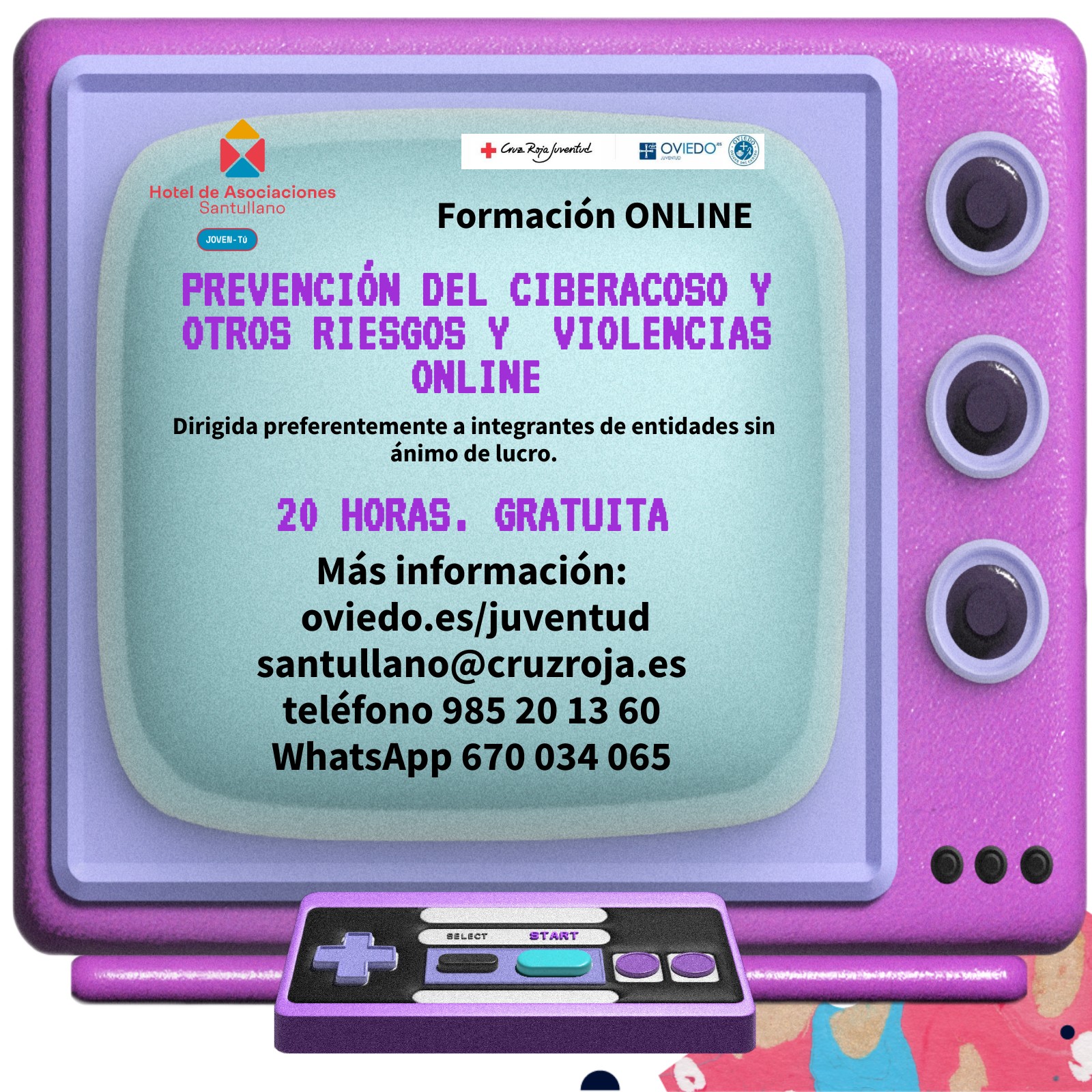 PREVENCIÓN DEL CIBERACOSO Y OTROS RIESGOS Y VIOLENCIAS ONLINE