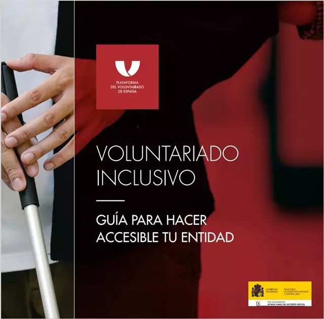 guía de voluntariado accesible para entidades