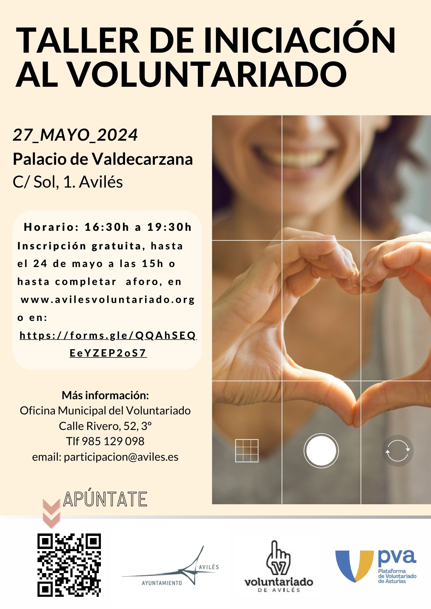 TALLER “INICIACIÓN AL VOLUNTARIADO”