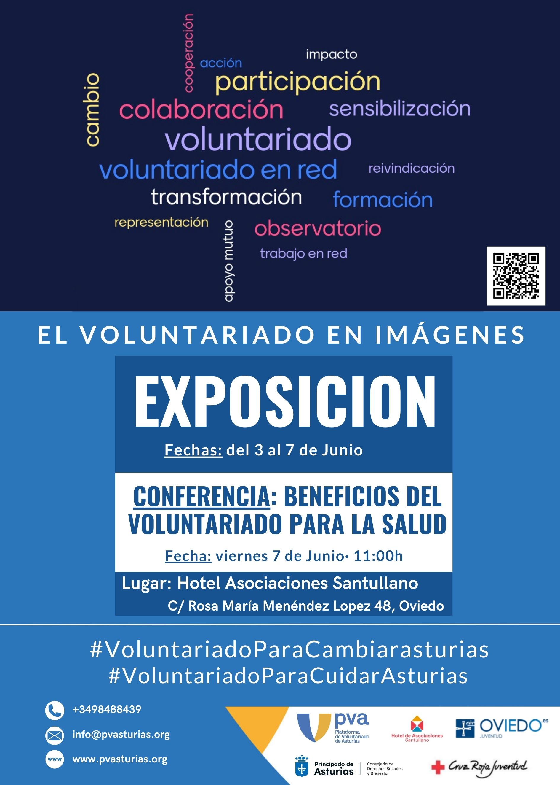 CHARLA.BENEFICIOS DEL VOLUNTARIADO PARA LA SALUD.  EXPOSICIÓN 