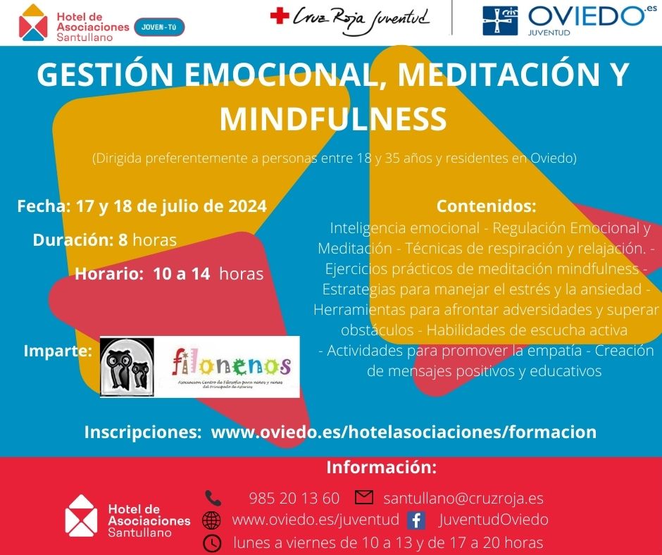 GESTIÓN EMOCIONAL, MEDITACIÓN Y MINDFULNESS