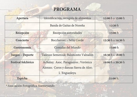 Fiesta multicultural Amestando Cultures