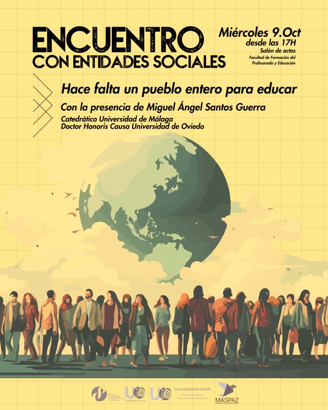 ENCUENTRO CON ENTIDADES SOCIALES CON MIGUEL ÁNGEL SANTOS GUERRA