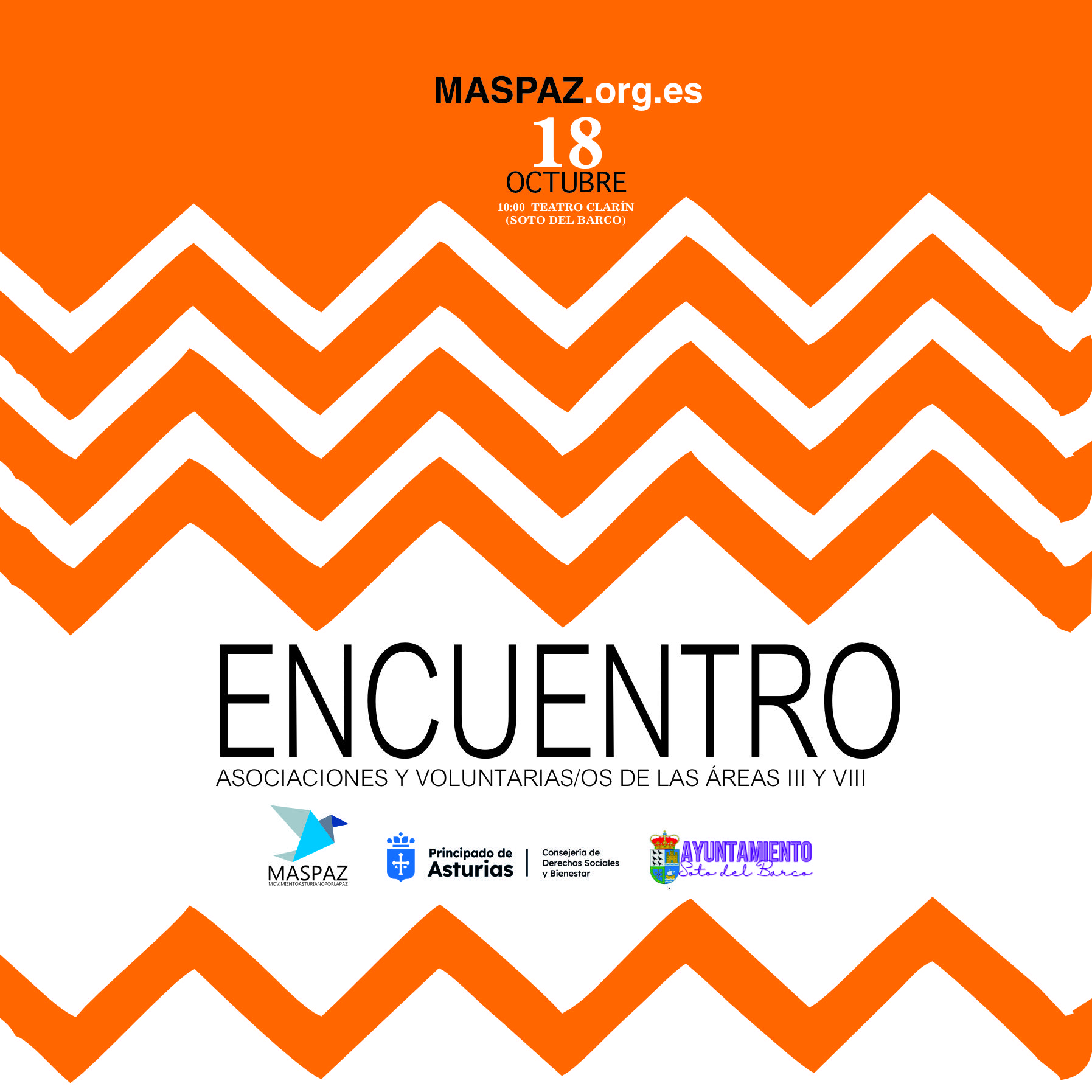 ENCUENTRO DE ASOCIACIONES Y VOLUNTARI@S DE LAS ÁREAS III y VIII