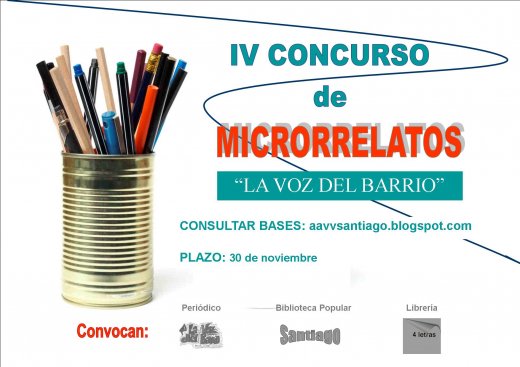 IV Concurso de microrrelatos "La Voz del barrio"