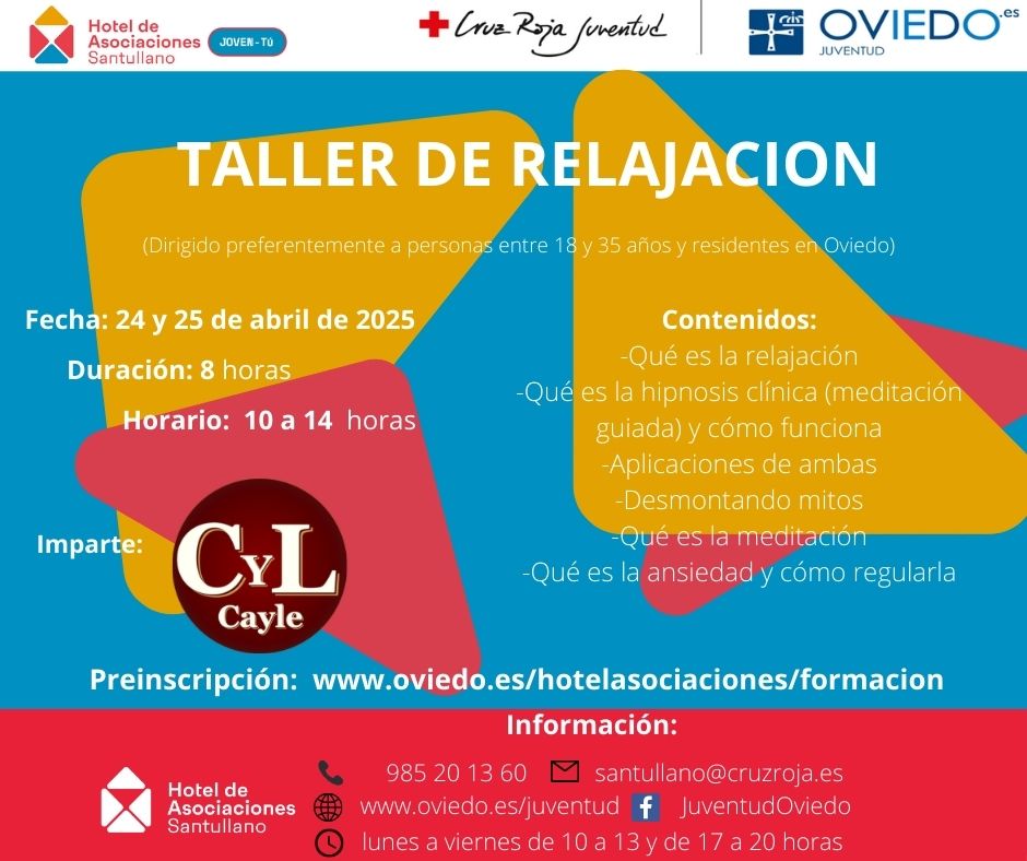 TALLER DE TECNICAS DE RELAJACION