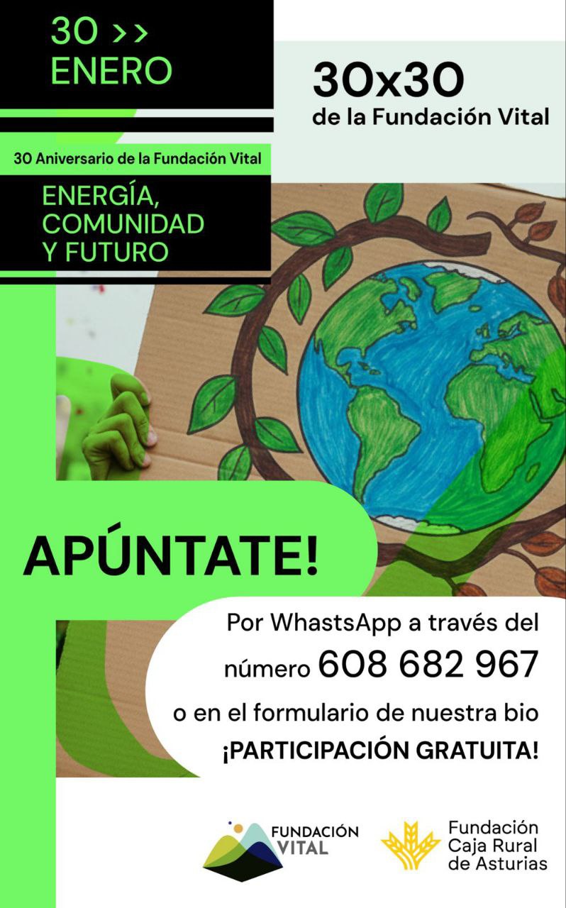 Jornada sobre divulgación climática y transición energética. 30 de enero. Grado. Fundación Vital