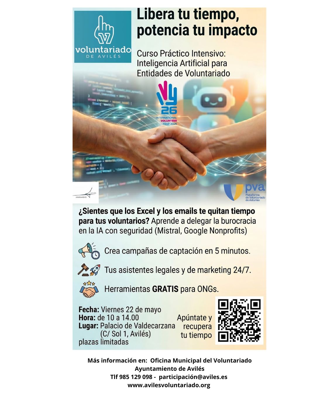 Curso: Inteligencia Artificial aplicada a Entidades de Voluntariado