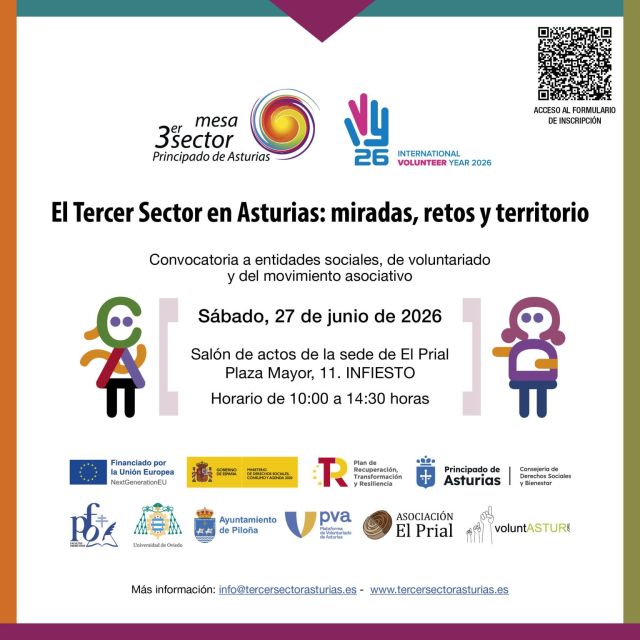 Nueva Presentación del Estudio del Tercer sector en Infiesto y taller sobre voluntariado intersectorial