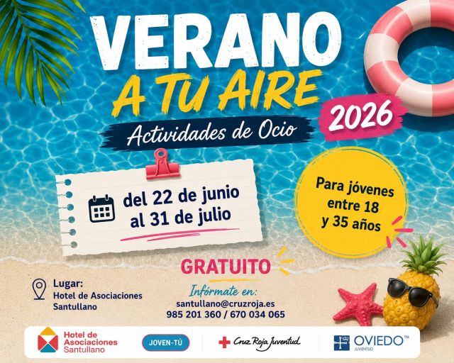 VERANO A TU AIRE 2026. ACTIVIDADE DE OCIO