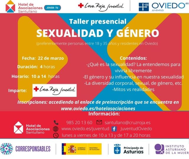 TALLER SEXUALIDAD Y GÉNERO