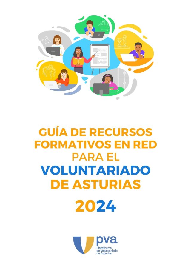Guía de Recursos Formativos en Red para el Voluntariado de Asturias. 2024