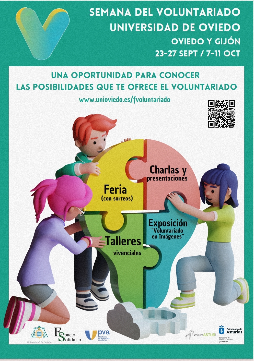 Semanas del Voluntariado en la Universidad de Oviedo
